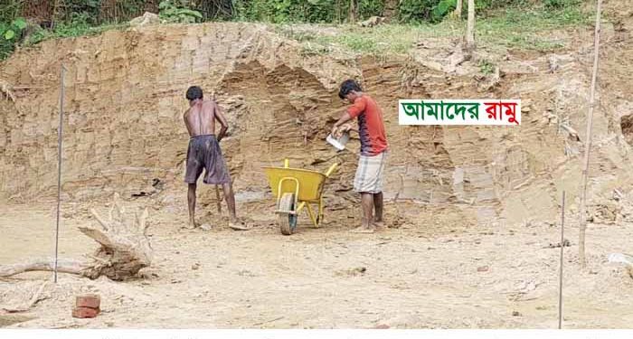 রামুতে পাহাড় কেটে পোল্ট্রি খামার!