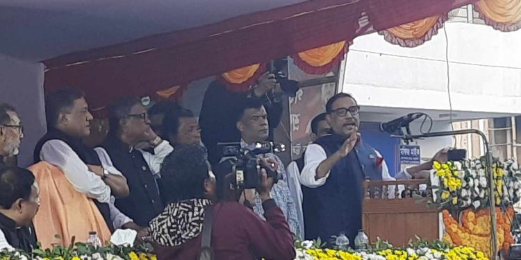 নির্বাচনে ফাউল করলে খবর আছে : ওবায়দুল কাদের