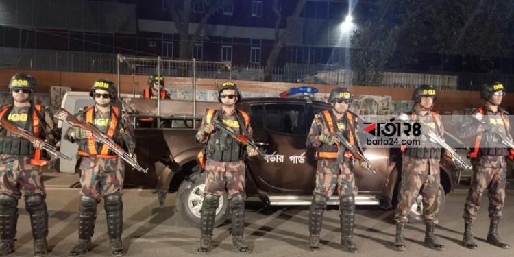 নিরাপত্তা নিশ্চিতে ঢাকা বিভাগে ১৫০ প্লাটুন বিজিবি মোতায়েন