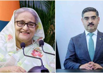 শেখ হাসিনাকে অভিনন্দন জানালেন পাকিস্তানের প্রধানমন্ত্রী