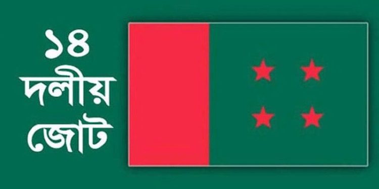 ১৪ দলের শরিকরা জয় পেল দুই আসনে