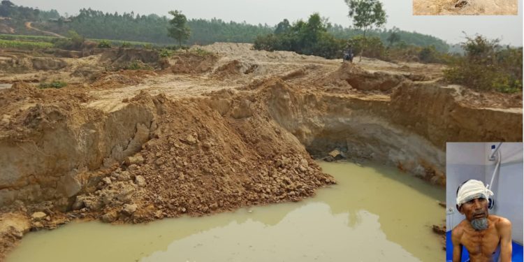 লামায় অবৈধভাবে বালু উত্তোলনে বাধা দেয়ায় বৃদ্ধকে পিটিয়ে জখম !