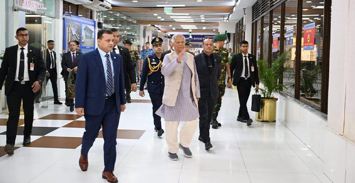 ব্যাংকক গেলেন প্রধান উপদেষ্টা