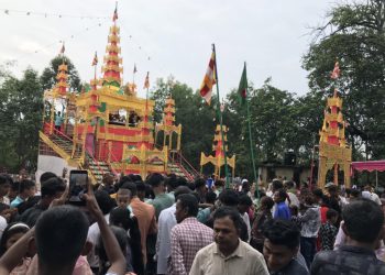 রামুতে স্বর্গপুরী উৎসবে সম্প্রীতির মিলনমেলা