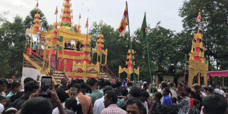 রামুতে স্বর্গপুরী উৎসবে সম্প্রীতির মিলনমেলা