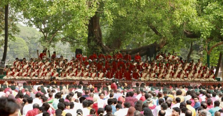 ভৈরবীতে রাগালাপ দিয়ে ছায়ানটের বর্ষবরণ শুরু