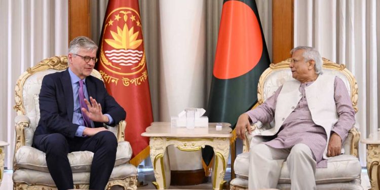 শান্তিরক্ষা মিশনে নারীর অংশগ্রহণ বাড়ানোর আহ্বান প্রধান উপদেষ্টার