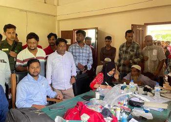 আলীকদমে ফ্রি মেডিকেল ক্যাম্প অনুষ্ঠিত