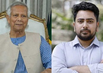 পদত্যাগের কথা ‘ভাবছেন’ ইউনূস: নাহিদ