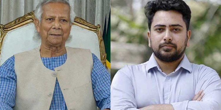 পদত্যাগের কথা ‘ভাবছেন’ ইউনূস: নাহিদ