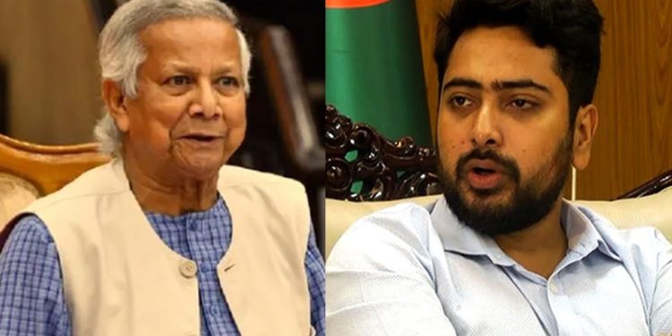 প্রধান উপদেষ্টার সঙ্গে সাক্ষাৎ করেছেন নাহিদ ইসলাম