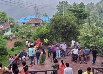 বান্দরবানে ঈদের ছুটিতে পর্যটকদের ঢল
