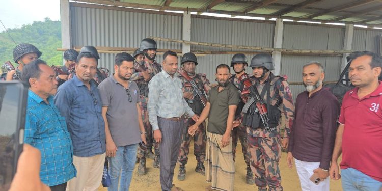 অপহরণের ৮ দিন পর সীমান্ত থেকে যুবক উদ্ধার