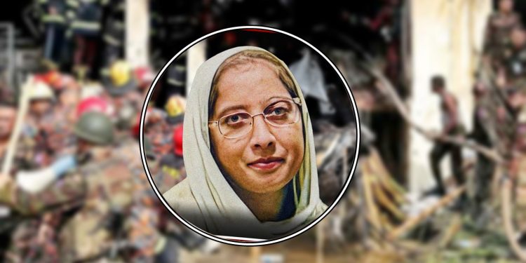 দগ্ধ শরীর নিয়ে ২০ শিশুকে বাঁচিয়ে তিনিও না ফেরার দেশে