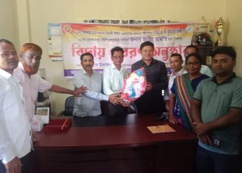 গজালিয়া ইউনিয়ন পরিষদের প্রশাসনিক কর্মকর্তা বিদায় ও বরণ অনুষ্ঠান