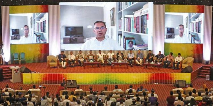 জনরায় পেলে মিলে-মিশে দেশ পরিচালনা করবে বিএনপি : তারেক রহমান