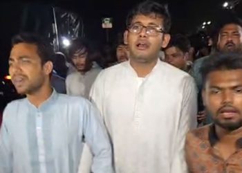 বর্জনের পর পুনরায় জাকসু নির্বাচনের দাবিতে ছাত্রদলের বিক্ষোভ