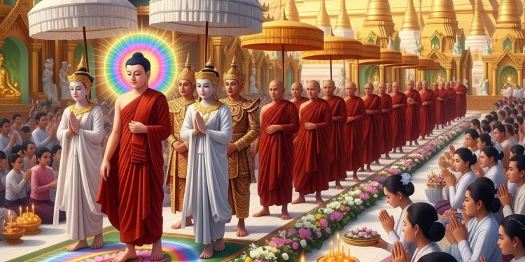 শুভ প্রবারণা পূর্ণিমা আজ