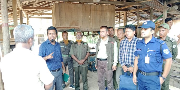 আলীকদমে করাত কলে অভিযানে ২০ হাজার টাকা জরিমানা