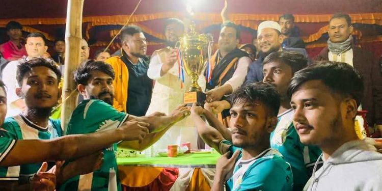 লামায় অলিম্পিক নাইট ফুটবল টুর্নামেন্ট অনুষ্ঠিত