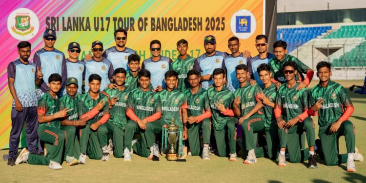 শ্রীলঙ্কাকে হারিয়ে সিরিজ বাংলাদেশের