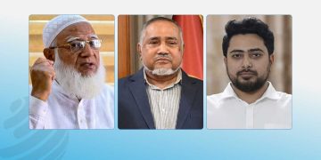 বিরোধী দলীয় নেতা শফিকুর রহমান, উপনেতা তাহের, চিফ হুইপ নাহিদ