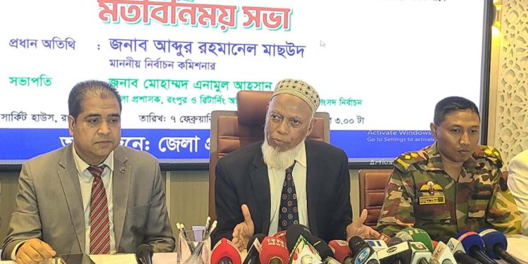 এবার কোনো ইলেকশন ইঞ্জিনিয়ারিং হবে না : ইসি মাছউদ