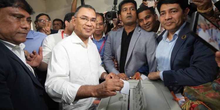 জয়লাভ করলে প্রাধান্য পাবে আইনশৃঙ্খলা পরিস্থিতির উন্নয়ন : তারেক রহমান