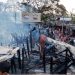 বান্দরবানে আগুনে পুড়ে ছাই ৫০টি দোকান ও বসতঘর