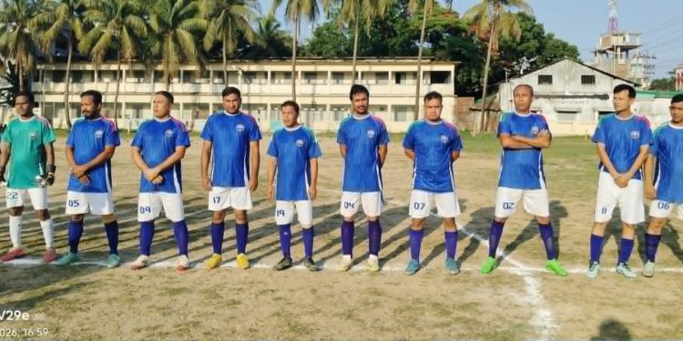 রামু সোনালী অতীত ফুটবল লীগের পঞ্চম ম্যাচ : বিজয়ী প্রয়াত মনোহরী বড়ুয়া স্মৃতি ফুটবল দল