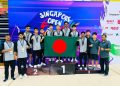 সিঙ্গাপুরে আন্তর্জাতিক জিমন্যাস্টিকসে কোয়ান্টাম শিক্ষার্থীদের ৯টি পদক জয়