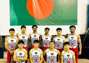 সিঙ্গাপুরে আন্তর্জাতিক এসজিপিতে কোয়ান্টাম কসমো স্কুলের ৭ জিমন্যাস্ট