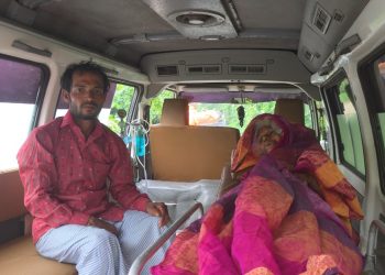 প্রতিবন্ধী ও অসুস্থ আলম শাইরের পাশে বৌদ্ধ সুরক্ষা পরিষদ