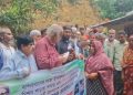 লামায় পাহাড়ধসে নিহতদের পরিবারের পাশে এমপি সাচিং প্রু জেরি