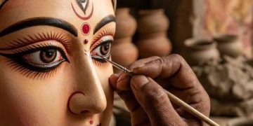মহালয়ার মাধ্যমে দুর্গাপূজার ক্ষণগণনা শুরু