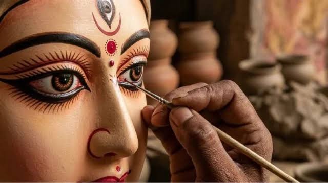 মহালয়ার মাধ্যমে দুর্গাপূজার ক্ষণগণনা শুরু